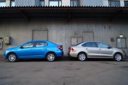 Renault logan vs volkswagen polo sedan бюджетна гонка - автомобілі (седан) Renault logan vs volkswagen polo sedan бюджетна гонка - автомобілі
