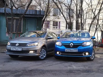 Renault logan vs volkswagen polo sedan бюджетна гонка - автомобілі (renault) Renault logan vs volkswagen polo sedan бюджетна гонка - автомобілі