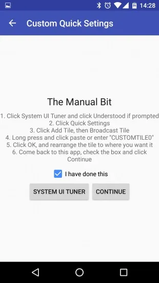 Custom quick settings дозволяє змінити панель швидких налаштувань android на свій смак