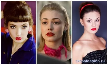 Crossfashion group - образ для корпоративу або карнавалу на тему - стиляги наряд, зачіска, макіяж (наряд на корпоратив на тему стиляги) Crossfashion group - образ для корпоративу або карнавалу на тему - стиляги наряд, зачіска, макіяж