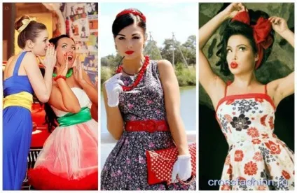 Crossfashion group - образ для корпоративу або карнавалу на тему - стиляги наряд, зачіска, макіяж (стиляги) Crossfashion group - образ для корпоративу або карнавалу на тему - стиляги наряд, зачіска, макіяж