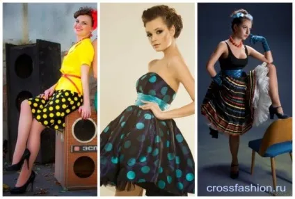 Crossfashion group - образ для корпоративу або карнавалу на тему - стиляги наряд, зачіска, макіяж (як одягнутися в стилі стиляг) Crossfashion group - образ для корпоративу або карнавалу на тему - стиляги наряд, зачіска, макіяж