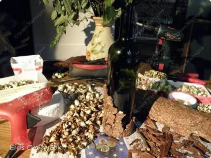 Квіточки з гілок дерева кора дерева душевний комплект, країна майстрів (вирізання) Квіточки з гілок дерева кора дерева душевний комплект, країна майстрів
