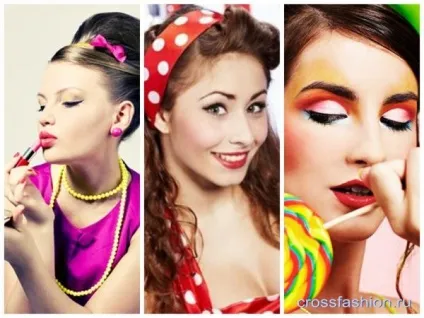 Crossfashion group - образ для корпоративу або карнавалу на тему - стиляги наряд, зачіска, макіяж (макіяж стиляги відео) Crossfashion group - образ для корпоративу або карнавалу на тему - стиляги наряд, зачіска, макіяж
