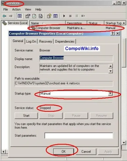 Compowiki майстер - браузер