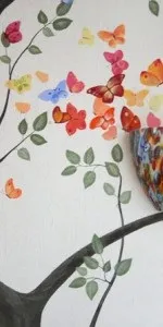 Малюнки метеликів олівцем