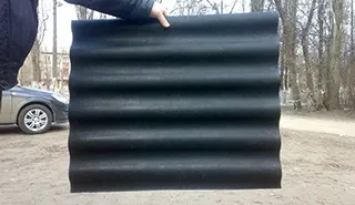 Гумовий шифер - характеристики, відгуки, фото і відео (шифер) Гумовий шифер - характеристики, відгуки, фото і відео