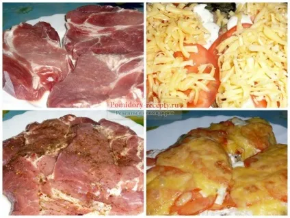 Рецепти свинини в духовці з сиром і помідорами кращі з покроковими фото (рецепт свинини в духовці з сиром помідорами) Рецепти свинини в духовці з сиром і помідорами кращі з покроковими фото