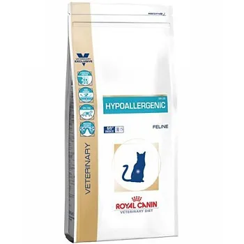 Royal canin hypoallergenic для кішок при харчової алергії і нестерпності корми