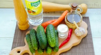 Салат з огірків по-корейськи на зиму найсмачніший рецепт (по-корейськи) Салат з огірків по-корейськи на зиму найсмачніший рецепт