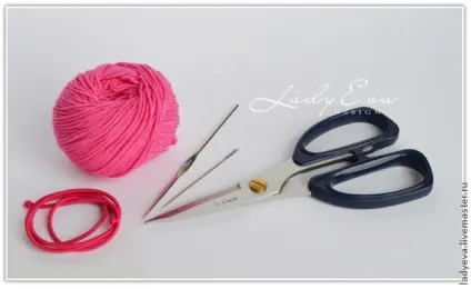 Розочка гачком - ярмарок майстрів - ручна робота, handmade