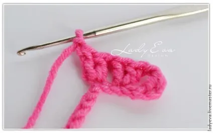 Розочка гачком - ярмарок майстрів - ручна робота, handmade