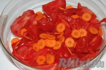 Салат з перцем і помідорами - рецепт з фото (Салат перцем помідорами) Салат з перцем і помідорами - рецепт з фото