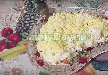 Салат з курячих сердечок - ситно, смачно і красиво рецепт з фото і відео (курячі сердечка салат) Салат з курячих сердечок - ситно, смачно і красиво рецепт з фото і відео