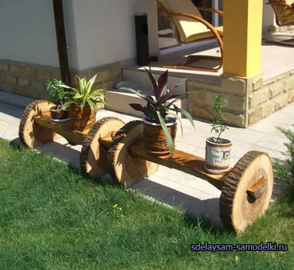 Садова лавка з колоди щасливим власникам бензопили присвячується () Садова лавка з колоди щасливим власникам бензопили присвячується