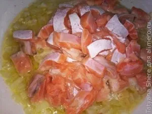 Сьомга з рисом