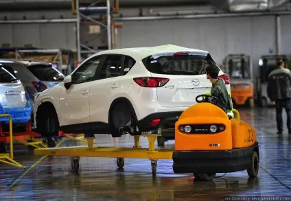 Складання автомобілів mazda cx-5 у Кременчуці в фото (cx-5) Складання автомобілів mazda cx-5 у Кременчуці в фото