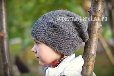 Шапка мішок спицями зі схемою інструкція з описом і фото (з описом) Шапка мішок спицями зі схемою інструкція з описом і фото