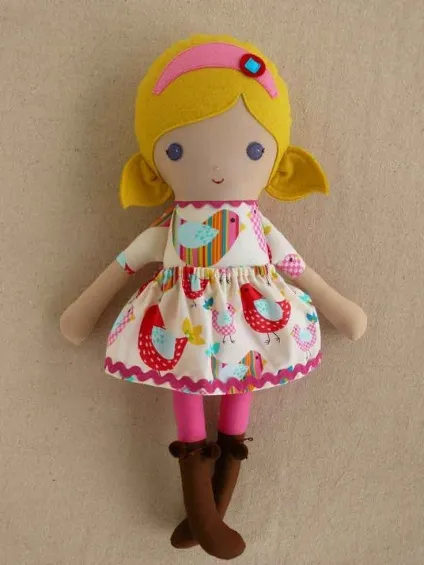 Шиємо просту ляльку (rag doll) (шиємо) Шиємо просту ляльку (rag doll)