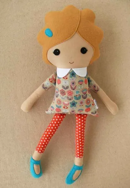 Шиємо просту ляльку (rag doll) (шиємо) Шиємо просту ляльку (rag doll)