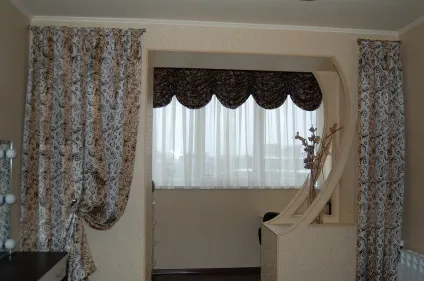 Штори на балкон ідеї і фото фіранки і тюль на лоджію (фіранки) Штори на балкон ідеї і фото фіранки і тюль на лоджію