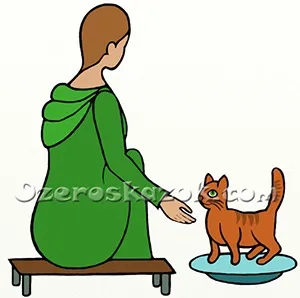 Казка про кота - озеро казок