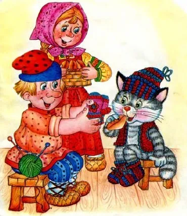 Казка про кота рукодільники - казки всім