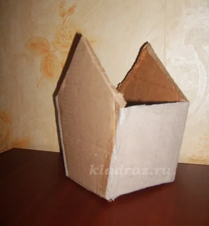 Шпаківню з картону своїми руками