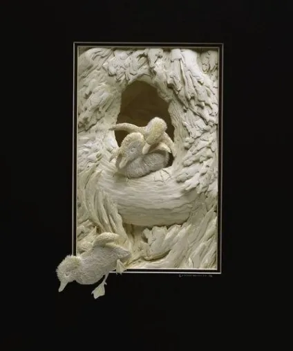 Скульптури з паперу calvin nicholls (скульптура) Скульптури з паперу calvin nicholls