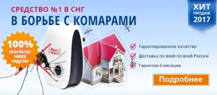 Засіб від комарів в домашніх умовах, ефективні засоби проти комах (домашніх) Засіб від комарів в домашніх умовах, ефективні засоби проти комах