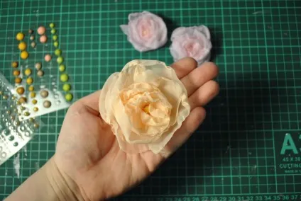 Робимо повітряні квіти з вуалі - ярмарок майстрів - ручна робота, handmade (квіти ручної роботи) Робимо повітряні квіти з вуалі - ярмарок майстрів - ручна робота, handmade