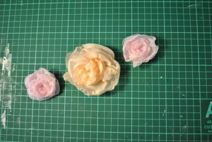Робимо повітряні квіти з вуалі - ярмарок майстрів - ручна робота, handmade (ножиці) Робимо повітряні квіти з вуалі - ярмарок майстрів - ручна робота, handmade