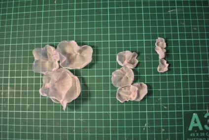 Робимо повітряні квіти з вуалі - ярмарок майстрів - ручна робота, handmade (своїми руками) Робимо повітряні квіти з вуалі - ярмарок майстрів - ручна робота, handmade