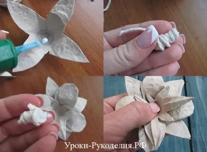 Декор для дому своїми руками з яєчного лотка - уроки рукоділля (руками) Декор для дому своїми руками з яєчного лотка - уроки рукоділля