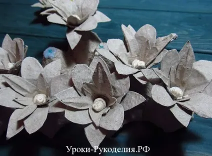Декор для дому своїми руками з яєчного лотка - уроки рукоділля (декор) Декор для дому своїми руками з яєчного лотка - уроки рукоділля