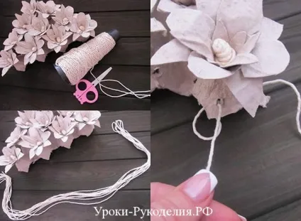 Декор для дому своїми руками з яєчного лотка - уроки рукоділля (руками) Декор для дому своїми руками з яєчного лотка - уроки рукоділля