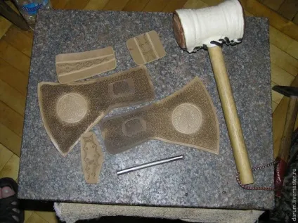Робимо шкіряний чохол для сокири - ярмарок майстрів - ручна робота, handmade (заклепки) Робимо шкіряний чохол для сокири - ярмарок майстрів - ручна робота, handmade