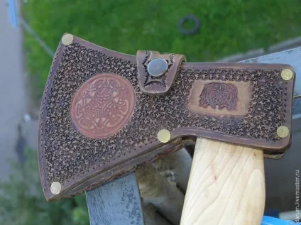 Робимо шкіряний чохол для сокири - ярмарок майстрів - ручна робота, handmade (орнамент) Робимо шкіряний чохол для сокири - ярмарок майстрів - ручна робота, handmade