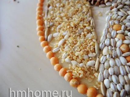 Декоративне панно з круп - домашній hand-made (панно) Декоративне панно з круп - домашній hand-made