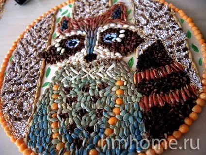 Декоративне панно з круп - домашній hand-made (декоративне) Декоративне панно з круп - домашній hand-made