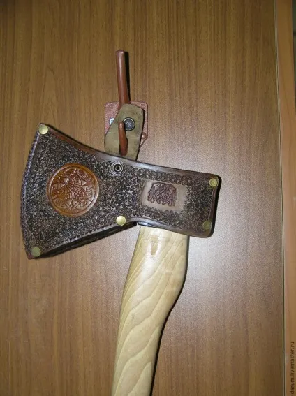 Робимо шкіряний чохол для сокири - ярмарок майстрів - ручна робота, handmade (шелак) Робимо шкіряний чохол для сокири - ярмарок майстрів - ручна робота, handmade