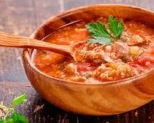 Суп харчо без м'яса, рецепт пісного супу з фото (рецепт) Суп харчо без м'яса, рецепт пісного супу з фото