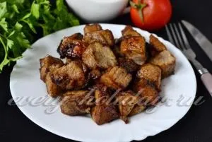 Свинина в пиві, смажена на сковороді, рецепт з фото (свинина) Свинина в пиві, смажена на сковороді, рецепт з фото