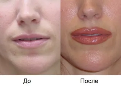 татуаж губ