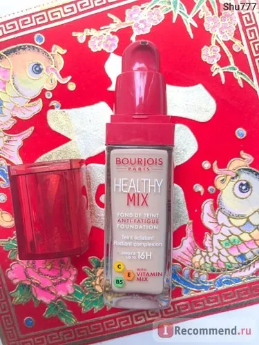 Тональний крем bourjois healthy mix anti-fatigue and radiance reveal foundation - (тональний) Тональний крем bourjois healthy mix anti-fatigue and radiance reveal foundation -