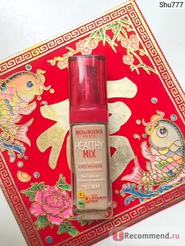 Тональний крем bourjois healthy mix anti-fatigue and radiance reveal foundation - (healthy) Тональний крем bourjois healthy mix anti-fatigue and radiance reveal foundation -