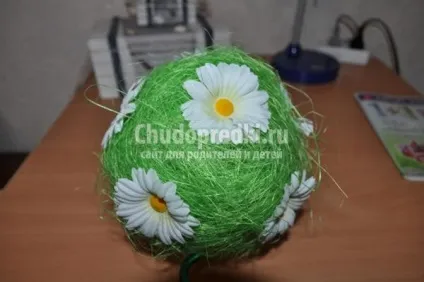 Топиарий з ромашками своїми руками (своїми) Топиарий з ромашками своїми руками