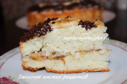 Торт з бананами рецепт (банановий торт) Торт з бананами рецепт
