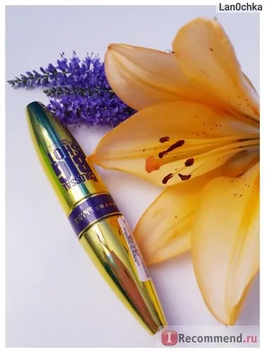 Туш для вій maybelline volum express the colossal big shot - «довгі об'ємні вії,