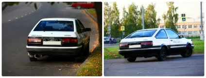 Тюнінг toyota sprinter trueno АЕ85 (тойота спринтер труено АЕ85) така тільки у мене і у Кейіті